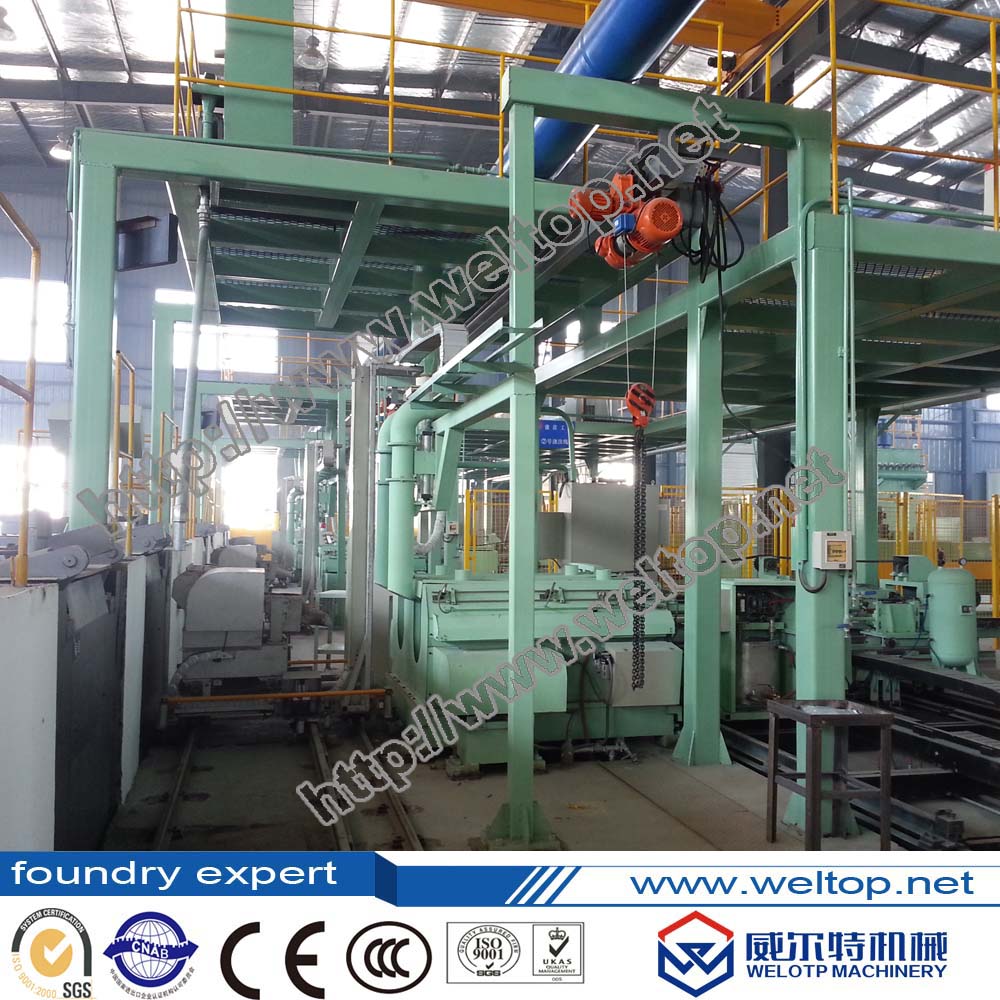 Two-Station Fully Automatic Centrifugal Casting Machine